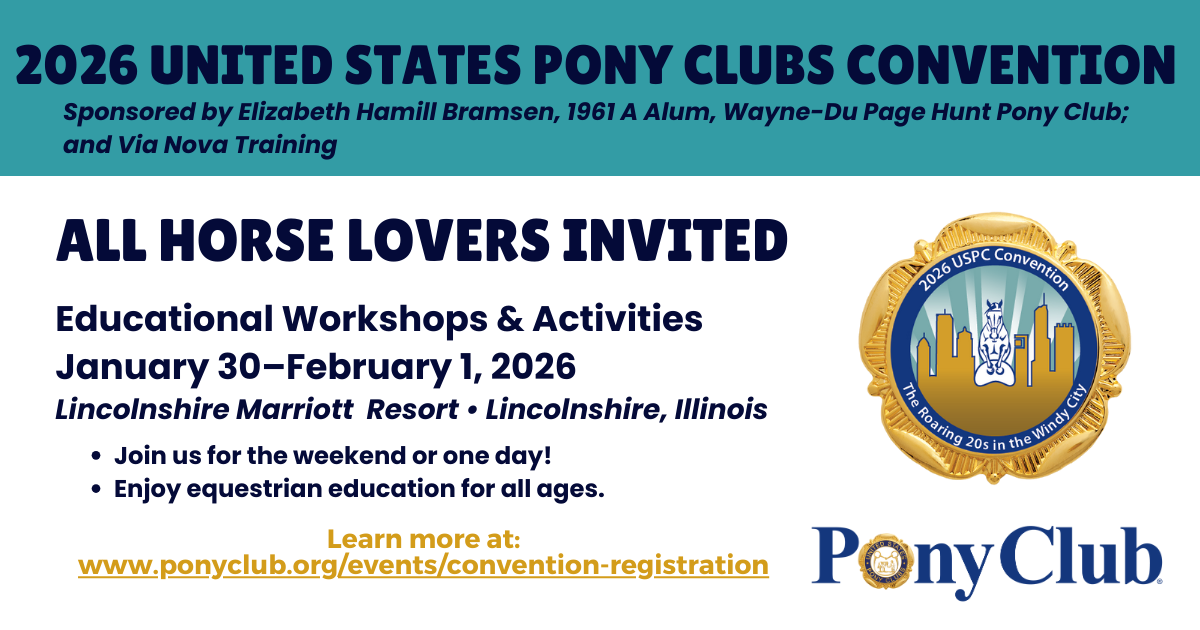 2026 United States Pony Clubs Convention 